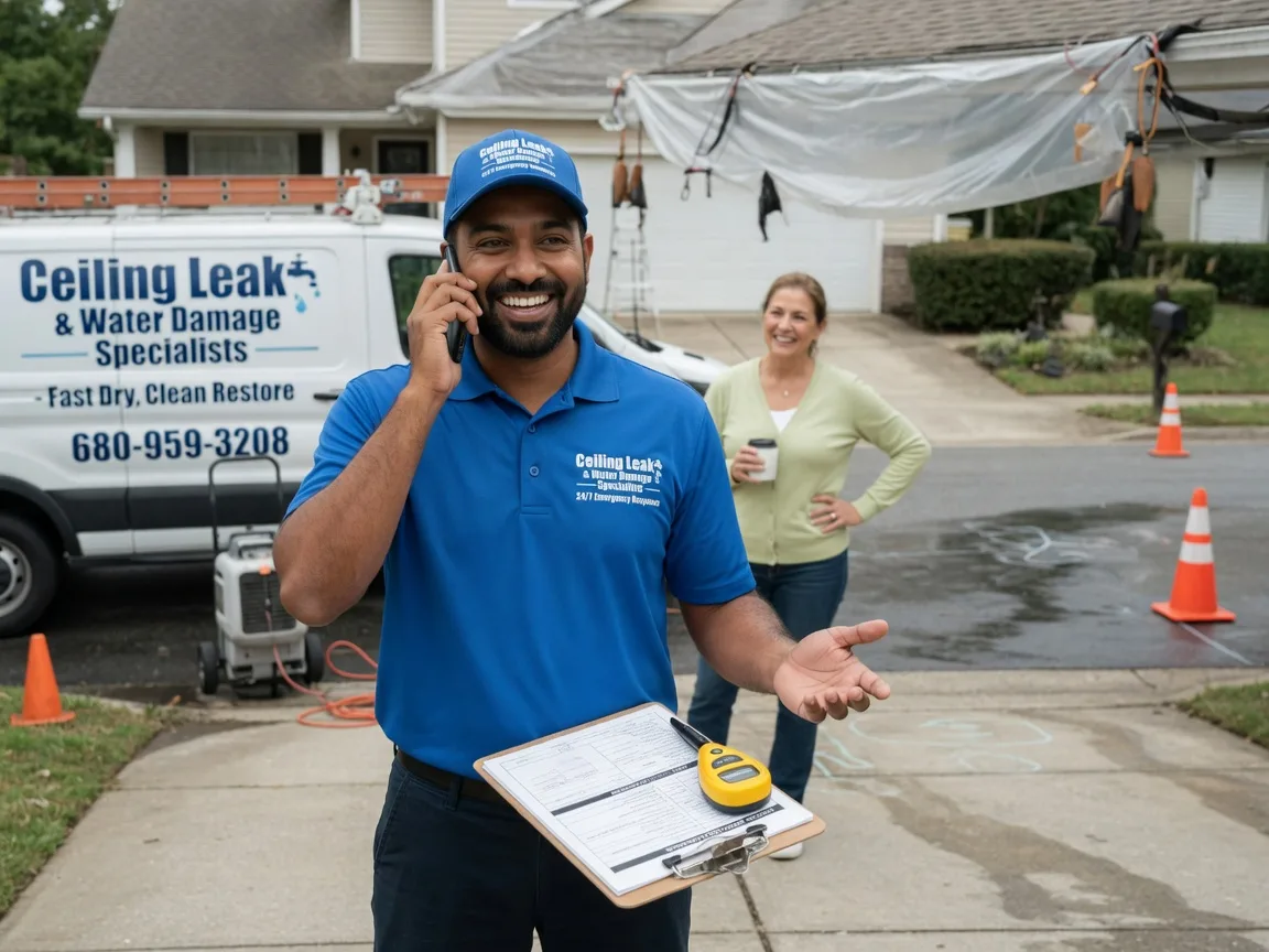 Ceiling Leak Cleanup Beaufort, MO FAQs